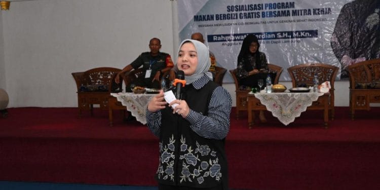 Sosialisasi Program Makan Bergizi Gratis di Enggal: Dorong Gizi Anak dan Ibu Hamil, Perkuat Ekonomi Lokal