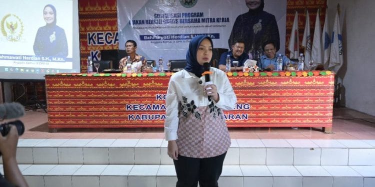 Sosialisasi Program Makan Bergizi Gratis Sasar Warga Kota Agung, Gizi Sehat Menuju Indonesia Emas 2045