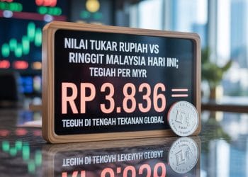 Update Kurs Hari Ini: 1 Ringgit Malaysia Setara Rp 3.836 — Rupiah Masih Kuat, Tapi Waspada Bro!