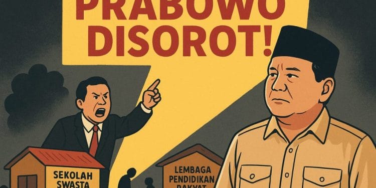 Prabowo Disorot! Gubernur Gerindra Dituding Matikan Sekolah Swasta dan Pendidikan Rakyat, Ada Apa dengan Dunia Pendidikan Indonesia?