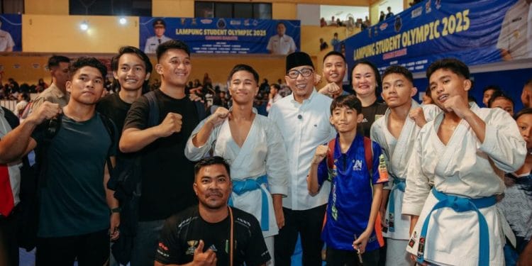 Semangat Juang Atlet Muda Menggelora di Ajang Lampung Student Olympic 2025 Cabang Karate