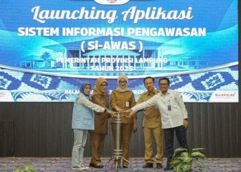 Pemprov Lampung Luncurkan SI AWAS, Dorong Pengawasan Pemerintahan Digital