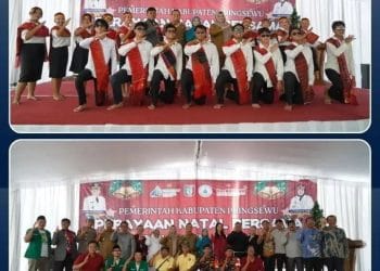 Kaum Nasrani Pringsewu Rayakan Natal 2025 Bersama Pemerintah