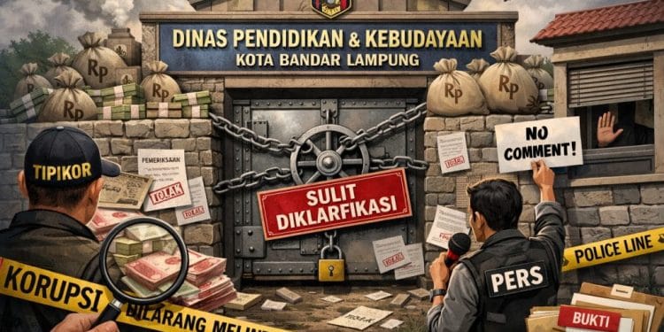 Terindikasi Tipikor, Tapi Disdikbud Bandar Lampung Masih Sulit Diklarifikasi