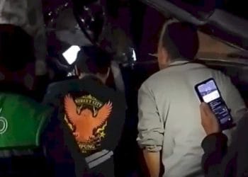 Innova Tabrak Tiang Listrik Bandar Lampung, Polisi Tewas