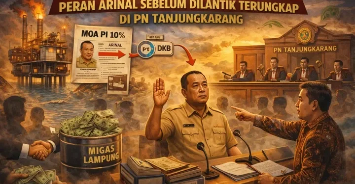 Dari WR ke LJU hingga LEB, Alur PI 10% Migas Lampung Disorot Hakim