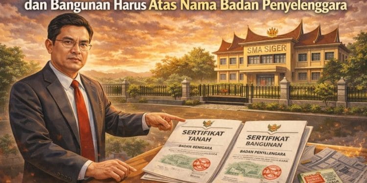 SMA Siger: Regulasi Aset Sekolah Jadi Titik Krusial Operasional
