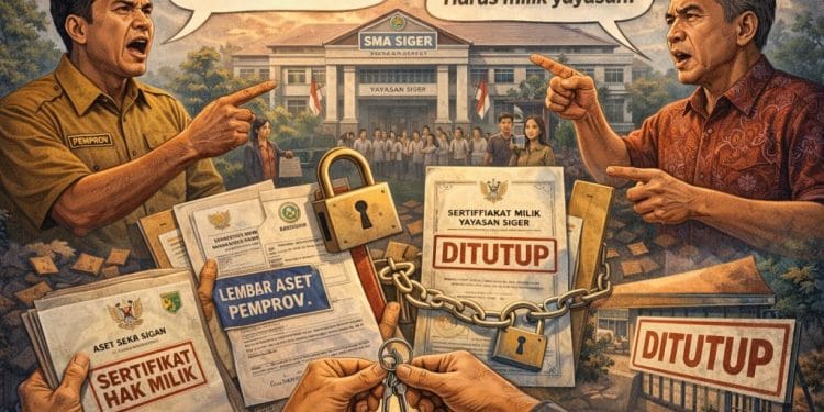 Kepemilikan Aset Jadi Syarat Utama Izin SMA Siger, Disdikbud Keras