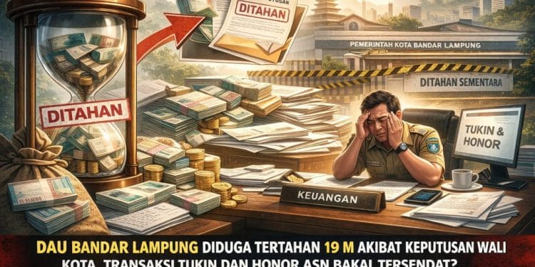 Jabatan BKAD Jadi Sorotan, Dana Umum Bandar Lampung Diklaim Tersendat