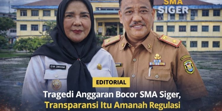 Anggaran SMA Siger Bocor, Publik Justru Tak Dapat Jawaban