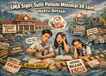 Belajar sampai Sabtu Dinilai Tak Efektif, SMA Siger Tetap Kekurangan Jam