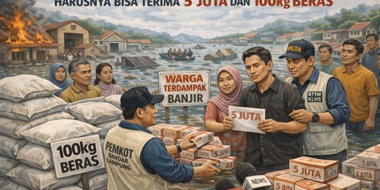 Warga Terdampak Banjir Bandar Lampung Dinilai Berpotensi Terima Bantuan Lebih Besar