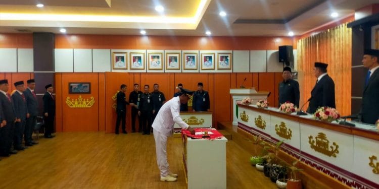 Hilirisasi Jadi Sorotan, Saleh Asnawi Lantik 47 Pejabat Pemkab Tanggamus