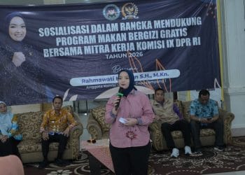 Ratusan Warga Hadiri Sosialisasi Program Makan Bergizi Gratis Bersama Rahmawati Herdian