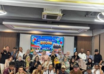 Spanda 82 Tunjukkan Kekompakan, Halal Bihalal Diakhiri Voting Ketua Baru