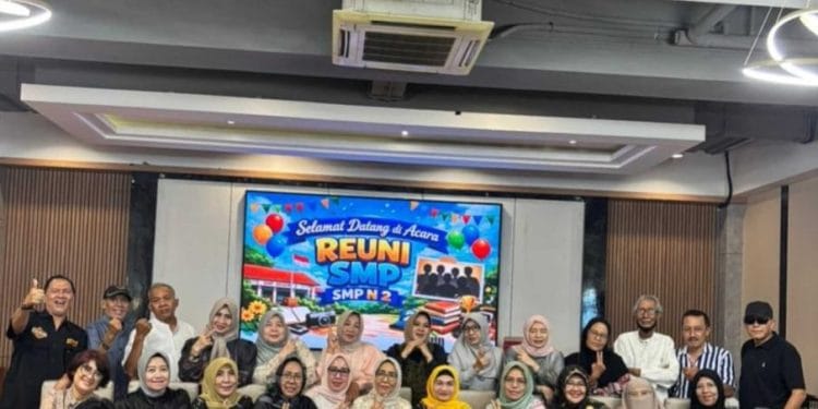Spanda 82 Tunjukkan Kekompakan, Halal Bihalal Diakhiri Voting Ketua Baru
