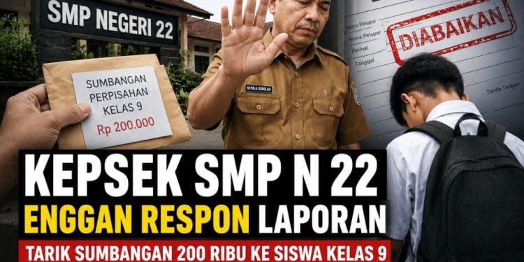 Polemik Sumbangan Sekolah Muncul di SMPN 22 Bandar Lampung, Kepsek Belum Bersuara