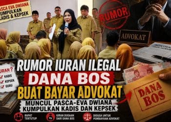 Rumor Dana BOS Dipakai Bayar Pengacara Bikin Publik Curiga