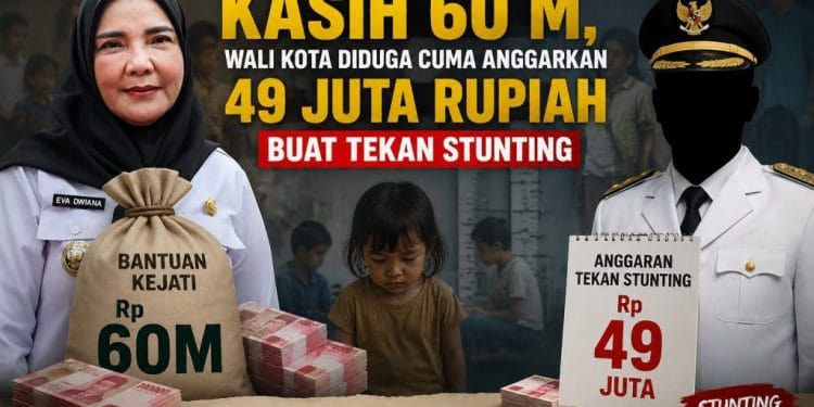 Anggaran Stunting Bandar Lampung Jadi Pertanyaan Besar di Tengah Polemik Hibah Rp60 Miliar