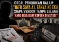 Laporan Internal Dunia Pendidikan Bandar Lampung Picu Pertanyaan Besar soal Transparansi Anggaran