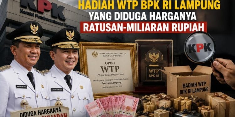 Opini WTP Pemkot Bandar Lampung Kembali Jadi Perbincangan, KPK Didorong Bertindak