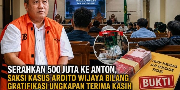 Dari Proyek hingga Uang Terima Kasih, Kesaksian Lukman Buka Fakta Baru di Sidang Ardito Wijaya
