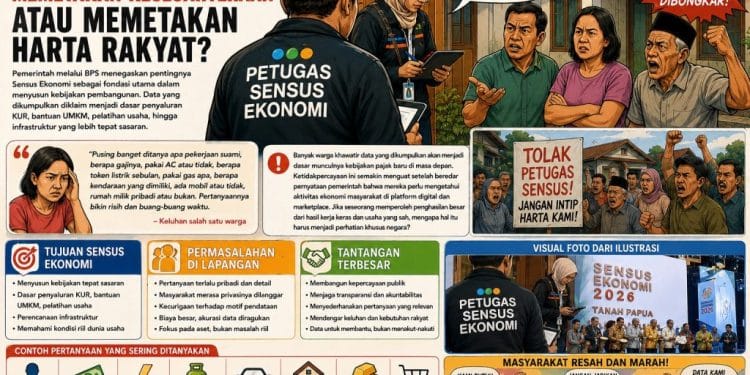 Sensus Ekonomi dan Krisis Kepercayaan Publik terhadap Pendataan Pemerintah