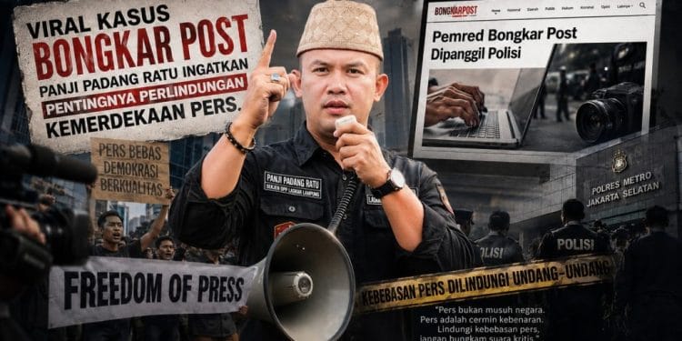 Kasus Bongkar Post Jadi Perhatian Publik, LLI Serukan Perlindungan Kebebasan Pers yang Bertanggung Jawab