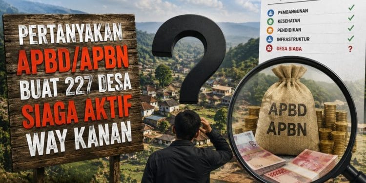 Benarkah 227 Desa Siaga Aktif Way Kanan Berfungsi? Publik Minta Penjelasan Penggunaan Anggaran