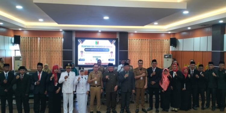 Camat dan Lurah Baru di Tanggamus Diminta Responsif, Inovatif, dan Hadir untuk Masyarakat