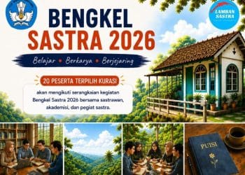 Pelajar, Mahasiswa, dan Komunitas Sastra Wajib Tahu! Pendaftaran Bengkel Sastra Isbedy Dibuka