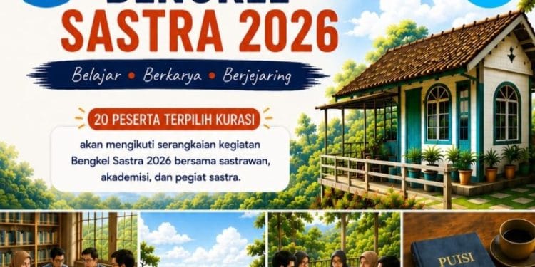 Pelajar, Mahasiswa, dan Komunitas Sastra Wajib Tahu! Pendaftaran Bengkel Sastra Isbedy Dibuka