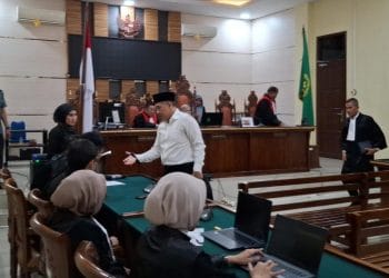 Sidang Putusan Korupsi SPAM Pesawaran, Dendi Ramadhona Divonis 8 Tahun Penjara
