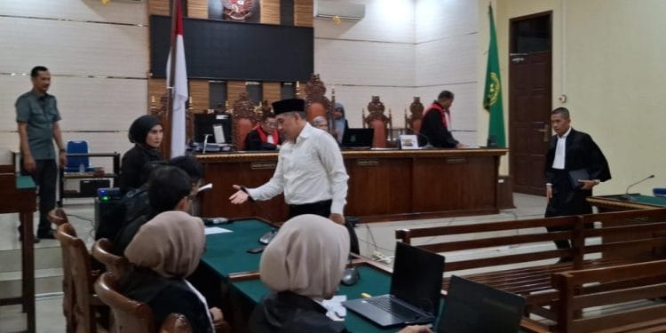 Sidang Putusan Korupsi SPAM Pesawaran, Dendi Ramadhona Divonis 8 Tahun Penjara