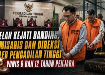 Kejati Lampung Banding, Hukuman Eks Komisaris dan Direksi PT LEB Jadi Sorotan
