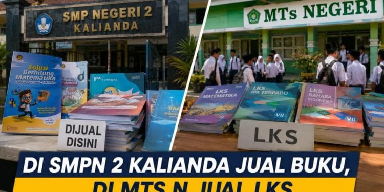 Di SMPN 2 Kalianda Jual Buku, di MTsN Kalianda Jual LKS