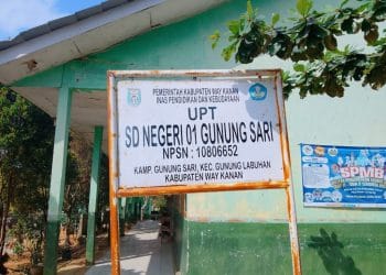 Proyek Sekolah Rp880,7 Juta Dipertanyakan, Material Besi Revitalisasi SDN 01 Gunung Sari Disorot