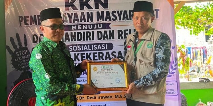 KKN STIT Pringsewu Bahas Pencegahan Kekerasan Anak dan Perempuan Bersama Warga