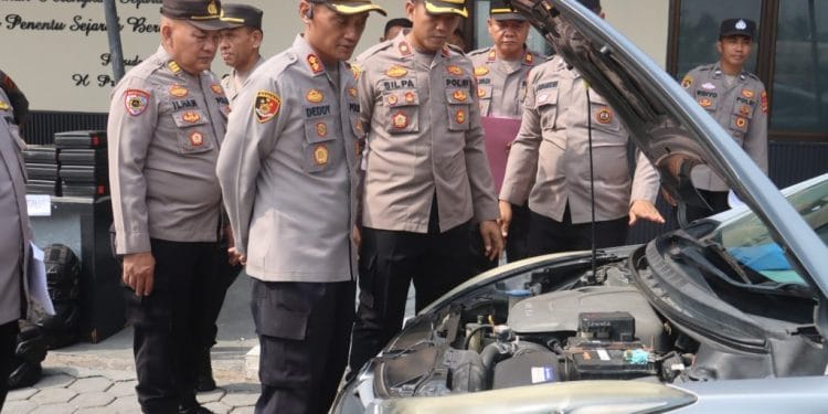 Sarpras Polsek Dicek Langsung, Kapolres Lampung Selatan Tekankan Kesiapan dan Perawatan