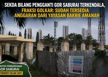 Ke Mana Dana Pengganti GOR Saburai? Sekda Sebut Pemprov Lampung Terkendala Keuangan