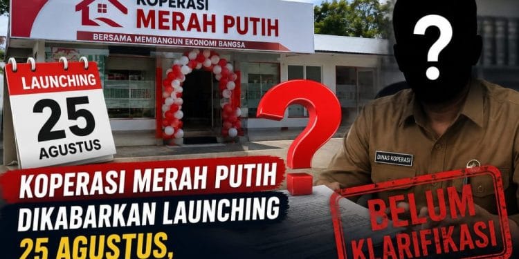 Dinas Koperasi Belum Klarifikasi, Kabar Launching Koperasi Merah Putih 25 Agustus Mencuat