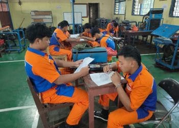 70 Persen Praktik, 30 Persen Teori, SMK Taruna Bumi Metro Fokus Bangun Skill dan Karakter Siswa