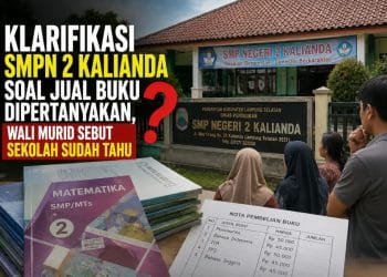 Polemik Buku Rp70 Ribu Belum Usai, SMPN 2 Kalianda Tarik Semua Buku dari Siswa