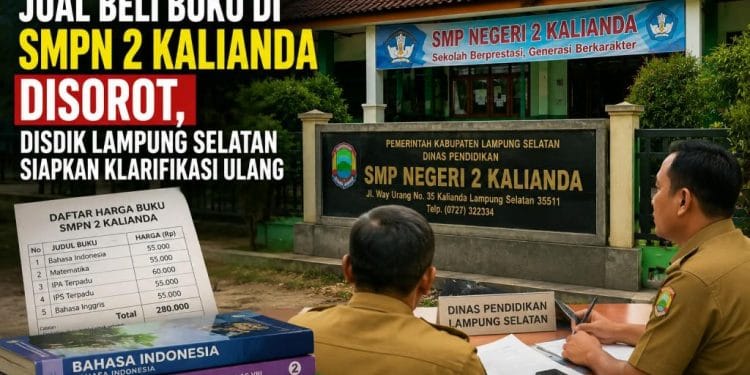 Polemik Buku Rp70 Ribu Belum Selesai, Disdik Lamsel Siapkan Langkah Berikutnya