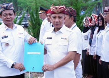 152 Pejabat Lampung Selatan Dilantik, Sekda Soroti Pelayanan Publik dan Aspirasi Warga