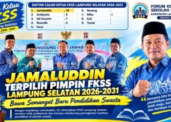 Usai Terpilih, Jamaluddin Siapkan Pengurus FKSS Temui Kadis Pendidikan Lampung Selatan