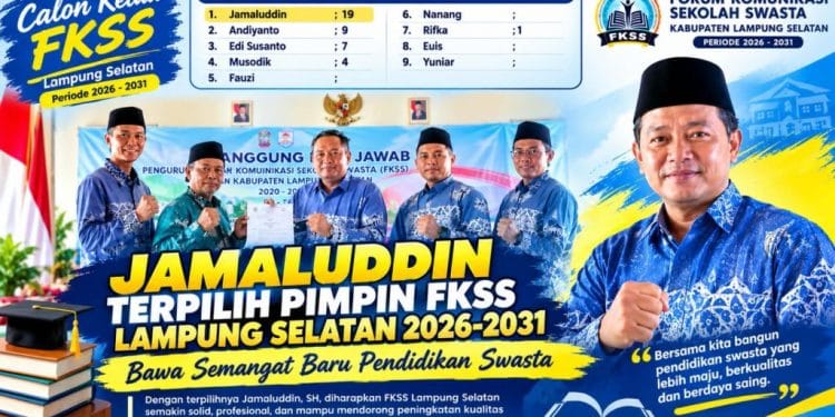 Usai Terpilih, Jamaluddin Siapkan Pengurus FKSS Temui Kadis Pendidikan Lampung Selatan