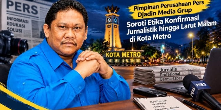 Arief Mulyadin ingatkan, kerja jurnalistik harus profesional bukan untuk tendensi lain