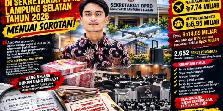 Sekretariat DPRD Lamsel Disorot, Anggaran Besar Diminta Sejalan dengan Manfaat untuk Rakyat
