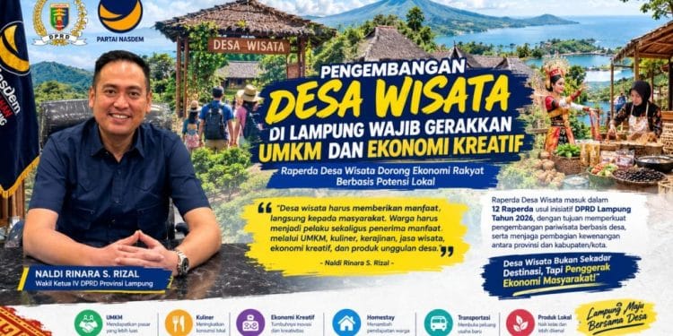 Naldi: Desa Wisata Harus Hidupkan Ekonomi Warga, UMKM Jangan Sampai Tertinggal
